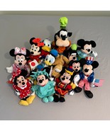 Disney Mickey &amp; Friends Minnie Donald Goofy Pluto FAB FIVE Lot Plush Stu... - £52.59 GBP