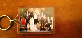 Kiss Double Sided Live Photo On Stage 3.5 X 1.5 Inches Color Key Chain - £6.73 GBP