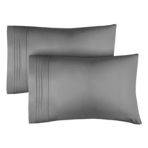King Size Pillow Case Set Of 2 - Soft, Premium Quality King Pillowcase Covers -  - £21.96 GBP