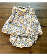 Nicole Miller 6-9 MONTH 2 Piece Set Bodysuit, Dress &amp; Bloomers, Pre-Owned - $10.96 CAD