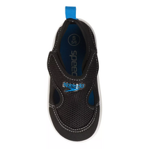 Speedo ~ Kids&#39; Size Small 5-6 ~ Black ~ Hybrid ~ Water Shoes - £17.54 GBP