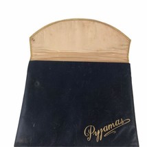 Art Deco Leather Pyjamas Pajamas Case Vintage 1930s Silk Lined French 12&quot; X 14&quot; - £25.59 GBP