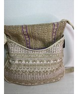 CROSSBODY PURSE - CATORI Sun &#39;n Sand COTTON IVORY with GOLD EMBELLISHMENT - €10,36 EUR