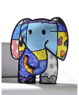 Romero Britto Miniature Elephant Lucky Figurine Rare Retired Collectible... - £54.50 GBP