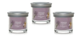 Yankee Candle Dried Lavender &amp; Oak Small Jar Candle Single Wick - Lot of 3 - £19.76 GBP