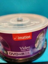 27 Pack Imation DVD+R 4.7GB Recordable Blank Discs Rewritable Open box - £11.06 GBP
