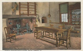 Postcard - Martha Washington&#39;s Kitchen-Mount Vernon, Va. - £3.53 GBP