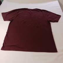 Carhartt K87-PRT Loose Fit Men's Red Maroon Short Sleeve Workwear T-Shirt Size M image 2