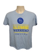 2016 University of Delaware Alumni Weekend Adult Medium Blue TShirt - £14.24 GBP