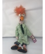 Disney Store Muppets Beaker Lab Coat Assistant Plush Toy 17” Orange Hair - €73,78 EUR