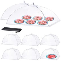 Food Covers For Outside - 2 Extra Large (40 X 25 In) &amp; 6 Large (17 X 17 In) Food - £44.09 GBP