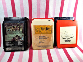 1975 Little River Band + 1973 ZZ Top • Tres Hombres + 1971 Chicago 8-Track Tapes - £18.96 GBP