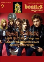 IRON MAIDEN Live History Part One beatleg JAPAN MAGAZINE Sep-2013 Vol.158 - £42.64 GBP
