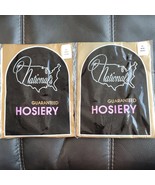 NOS Vintage Nationals Guaranteed Hosiery Pantyhose Nylon Lilac and Blue ... - £22.50 GBP