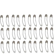 100Pcs Stainless Steel Curved Safety Pins Sewing Craft For Patchwork Diy... - $12.99