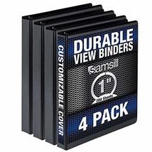 Samsill Durable .5 Inch Binder, Made in the USA, Round Ring Customizable Clear V - $49.61+