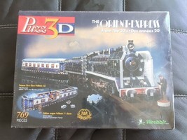 The Orient Express 1920&#39;s Train 3-D Puzzle from Wrebbit 769 Pieces 4&#39; Long! - $37.99