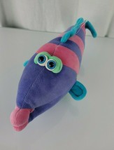 Jennifer Mazur Funny Friends Stuffed Plush Fish Green Blue Purple Pink Velour - £15.63 GBP