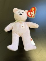 Ty Beanie Baby pink bear plush toy - £8.59 GBP