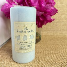 Healing Garden Joyful Aroma Candle Mulberry Raspberry 2.8x6 Blue Vtg - $34.64