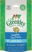 Greenies Feline Dental Treats Tempting Tuna Flavor - 2.1 oz - £8.47 GBP