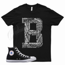 Black BLESSED T Shirt for  Chuck Taylor All Star Classic White  - £20.49 GBP+