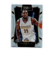 2015-16 Panini Select #56 Kenneth Faried Silver Prizms - £1.56 GBP