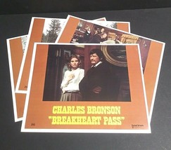 Breakheart Pass Bronson Lobby Card Movie Poster Lot 11&quot;h x 14&quot;w ea (Qty ... - $29.99
