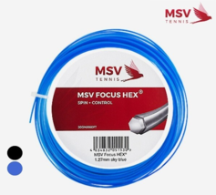 MSV Focus Hex 1.27mm 17Gauge 12m Tennis String Racquet Racket Poly Strin... - $20.61