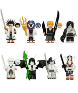Bleach Anime Kurotsuchi Mayuri Ulquiorra Zangetsu 8pcs Minifigures Building Toy - $19.49