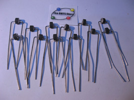 Thermistors NTC Axial Formed Leads 1900 OHMS 20 Deg (approx) - NOS Qty 12 - £7.45 GBP