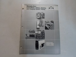 1984 Mercedes Benz Electrical Battery Starting & Charging System Testing Manual - $20.99