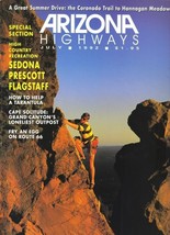 1992 July Arizona Highways Sedona Prescott Flagstaff Tarantula Old Apache Gold - £20.78 GBP