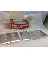 (15) STAINLESS STEEL GANG WALL PLATE DUPLEX SS8 302SS PASS &amp; SEYMOUR SS8... - $52.97 CAD