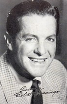 Old:1950s Robert Cummings B &amp; W Penny Arcade Card /Old Movie Star / Actor - £4.78 GBP