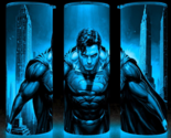 Glow in the Dark Superman Angry Man of Steel Comic Book Hero  Cup Mug Tu... - £17.76 GBP