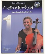 Cello Method : Have Fun Playing the Cello Lesson Book 1 w CD Hal Leonard... - $13.59