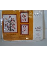 1985 The Creative Circle Folk Art Florals #0838 Vintage - $281.00 MXN