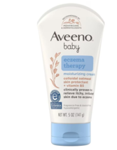Aveeno Baby Eczema Therapy Moisturizing Cream with Oatmeal Fragrance-Fre... - £31.59 GBP