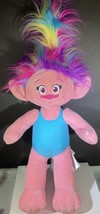 Build A Bear Trolls Princess Poppy Stuffed Large 23” Plush - £9.58 GBP