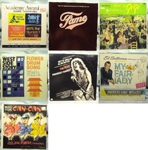 Vintage Collectible Movies Music Albums - Lot of 7 LPs - £15.69 GBP