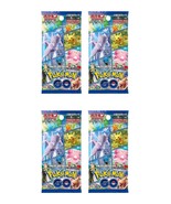 Pokemon Card Pokémon GO Booster 4 Pack + 1 Promo Pack Sealed S10b - £17.40 GBP