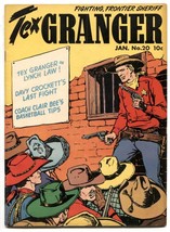 Tex Granger #20 1949- Davy Crockett- Western VG/F - £38.27 GBP