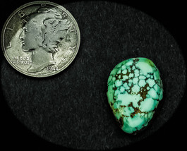 9.0 cwt. Rare Vintage Spider Web Royston SW Turquoise Cabochon - $85.00