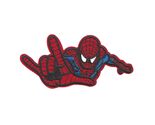 SPIDER-MAN IRON ON PATCH 4.5" Colorful Red Superhero Embroidered Appliqu... - $3.95