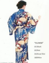 Genuine Japanes Lady Kimono-Imperial Flower Garden 580 - $150.00