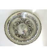 Antique Sterling Silver Repousse Art Nouveau deep Mint Bowl ,5.56 Toz (M... - $4,751.71 MXN