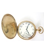 Antique 14K Goldfill ELGIN  Pocket Watch,Hunter Case,S16,7 Jewel,Sev'd & RUN ! - $350.00