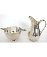 Sterling Silver  TIFFANY Grape Design Sugar &amp; Creamer ,No Mono,9.76 toz - €646,88 EUR