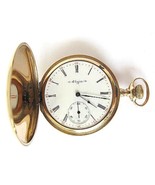 14K Goldfilled  ELGIN Pocket Watch S16,7J,Hunter Case,RUN ! 104.5 Grams - £339.66 GBP